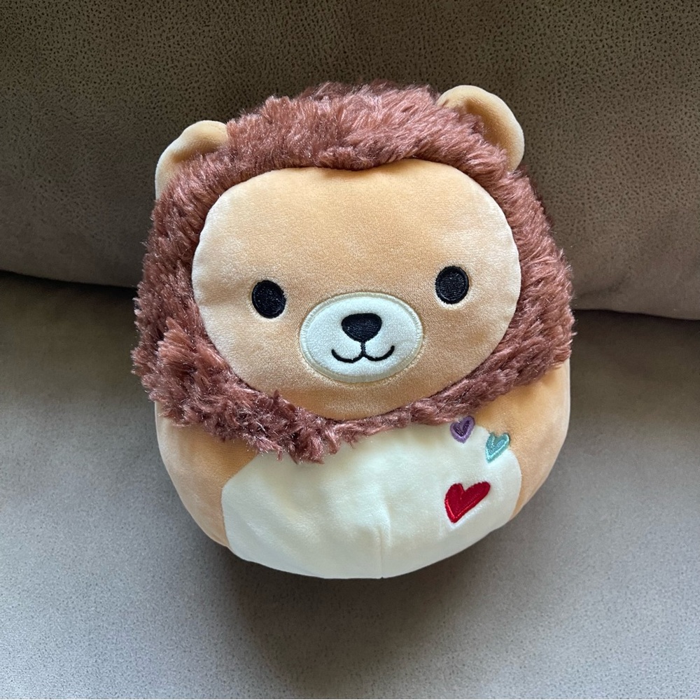 6/$20 ❤️ Squishmallows Brown Lion 8”